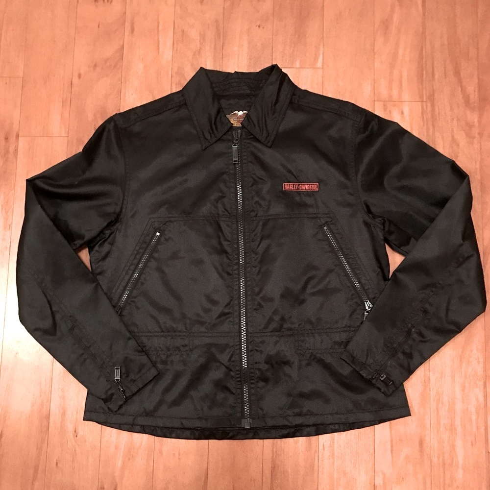 Harley-Davidson Womens Jacket - Windbreaker Size Medium